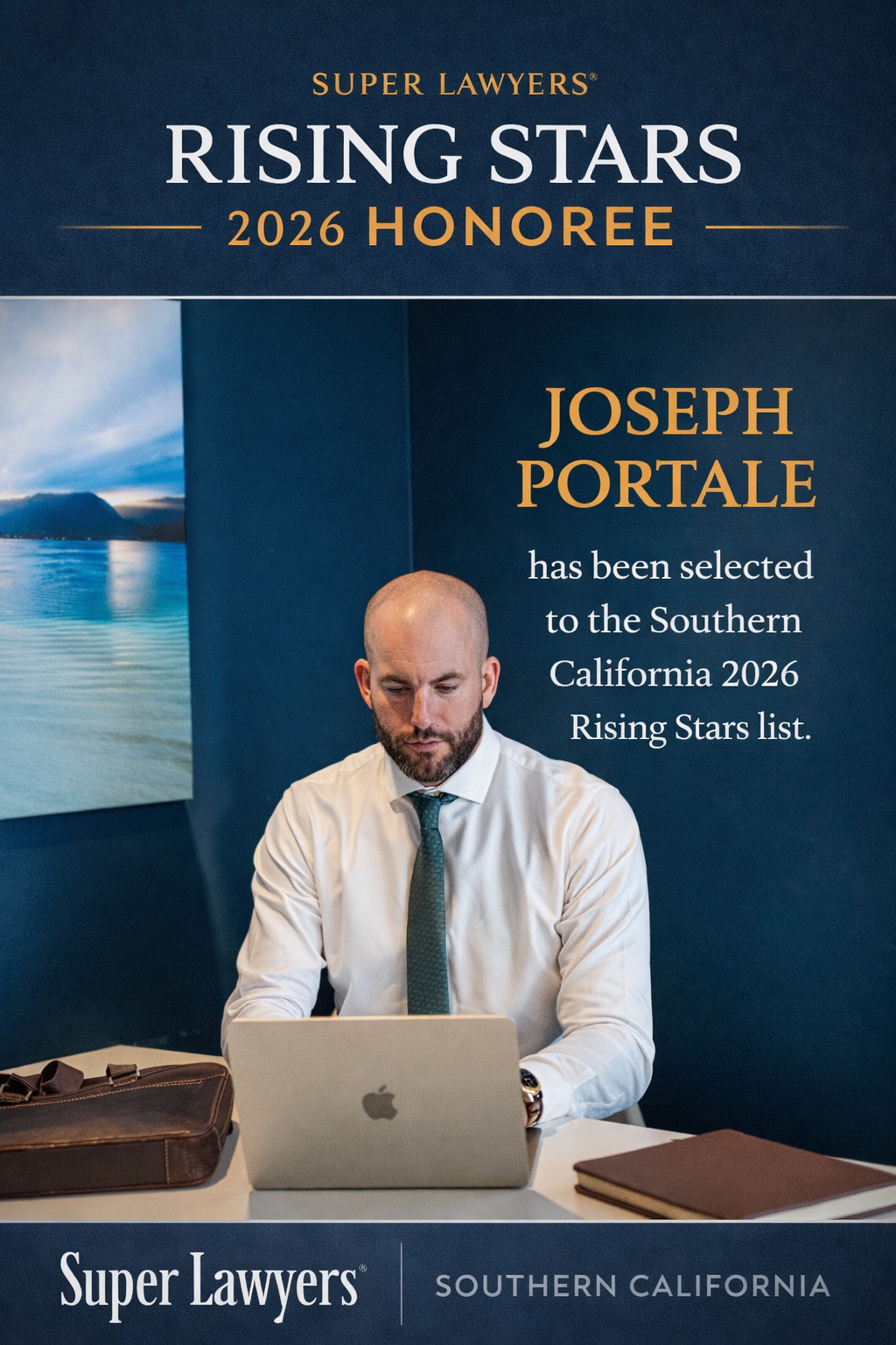 Photo of Joseph Portale - Super Lawyers Rising Stars 2026 Honoree